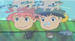 Ponyo en el acantilado