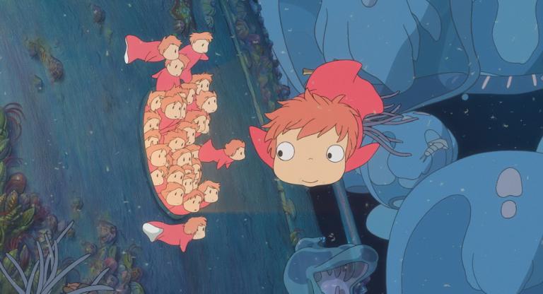 Ponyo en el acantilado