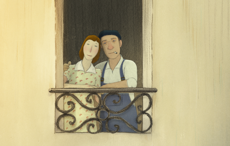 Un barco en el jardín