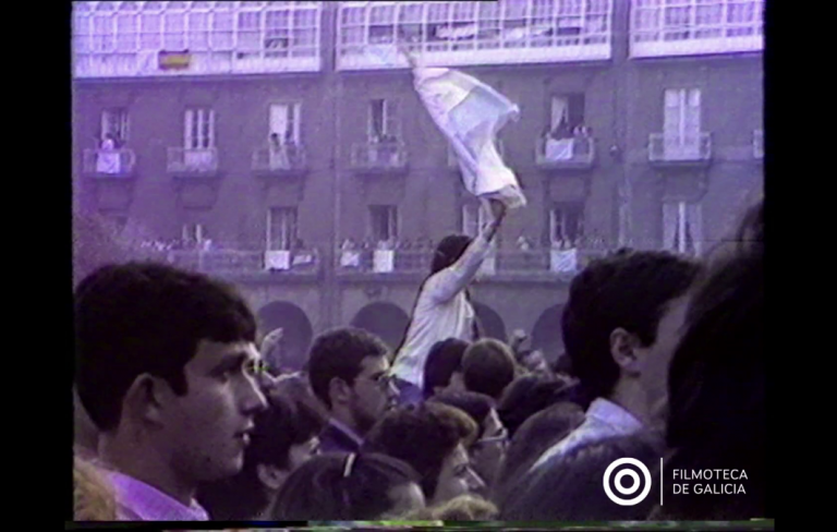 A Filmoteca de Galicia recupera 400 horas de vídeos de acontecementos históricos dos anos 80