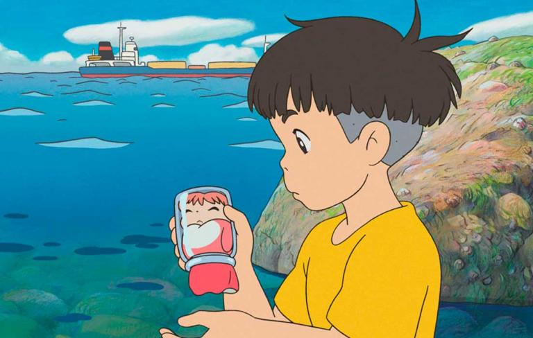 Ponyo no acantilado