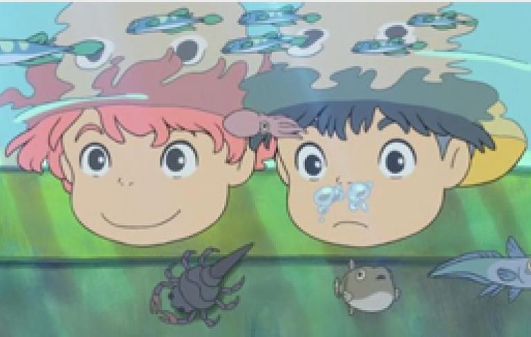 PONYO EN EL ACANTILADO