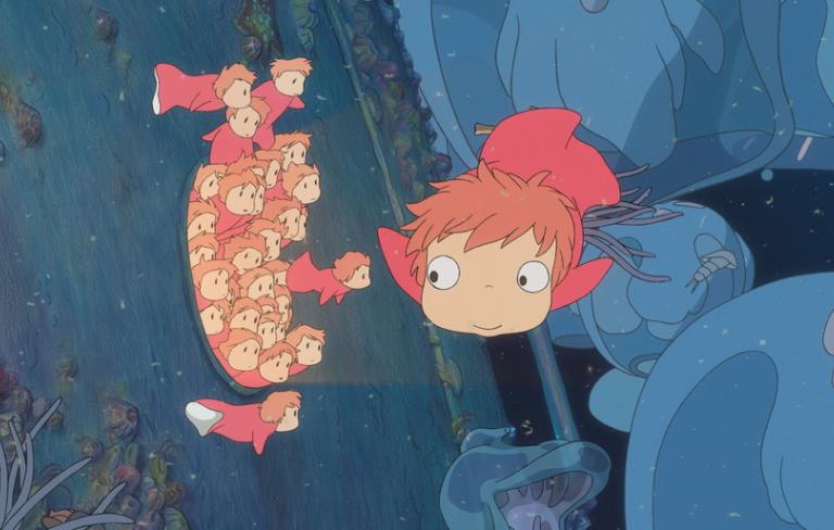 Ponyo en el acantilado